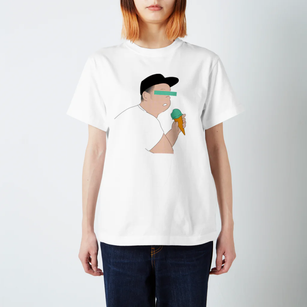 TAROのicecreamboy mask スタンダードTシャツ