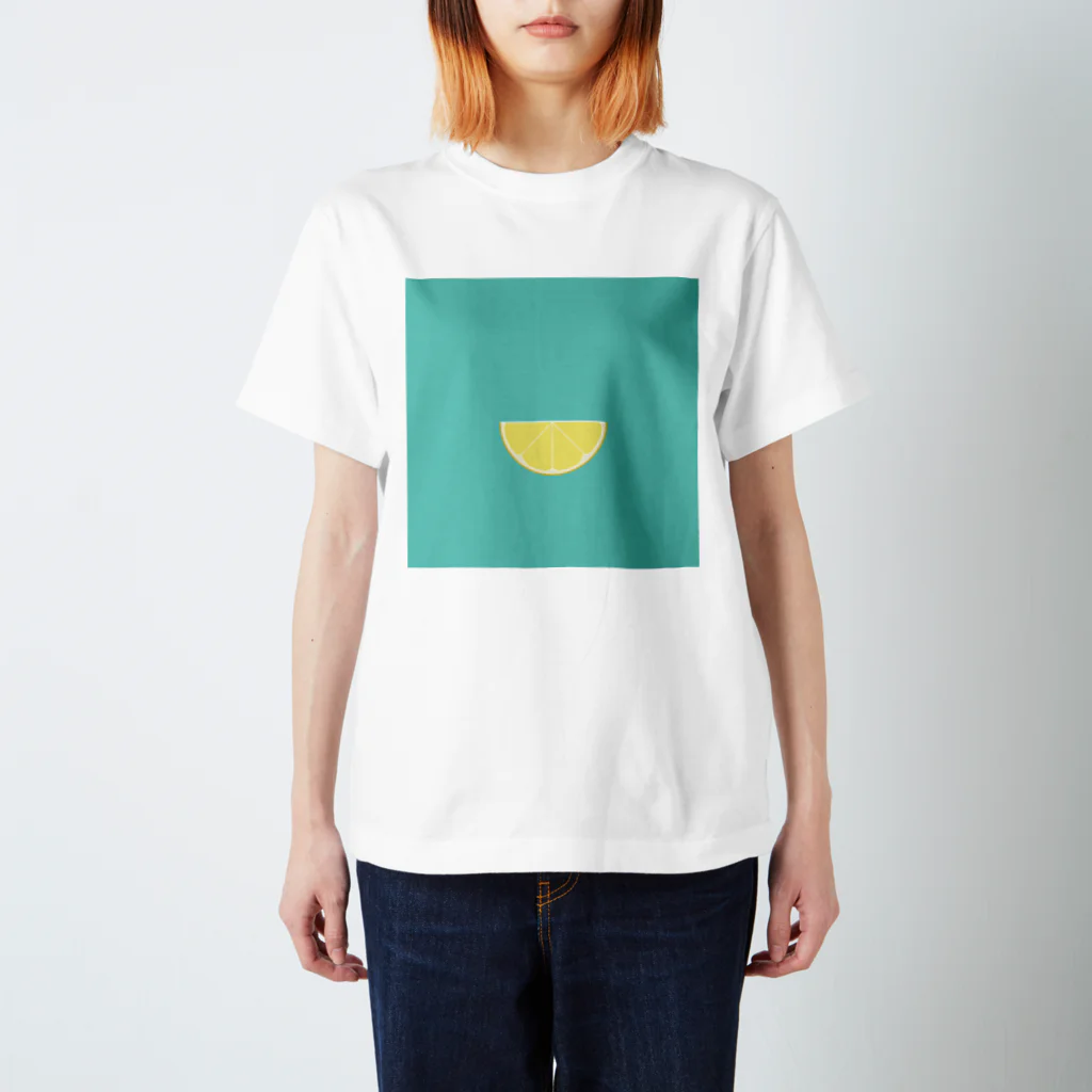 moliyaのsingle LEMON スタンダードTシャツ