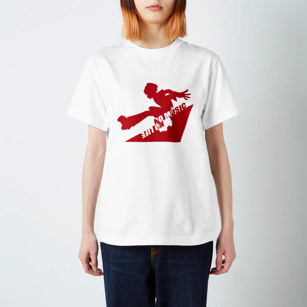 CYAN-STARのBlast! Street!! Noto-silhouette  スタンダードTシャツ