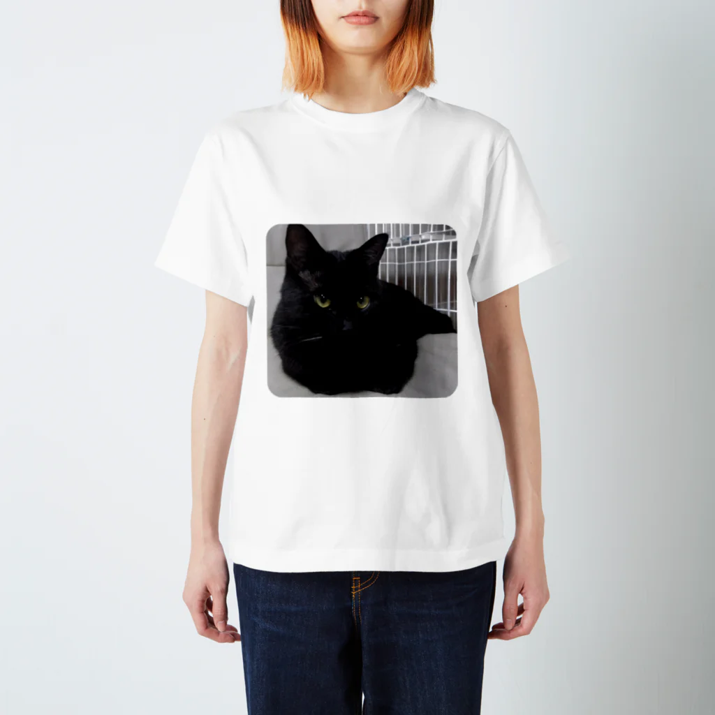 Mikarin85の黒猫ちゃん スタンダードTシャツ