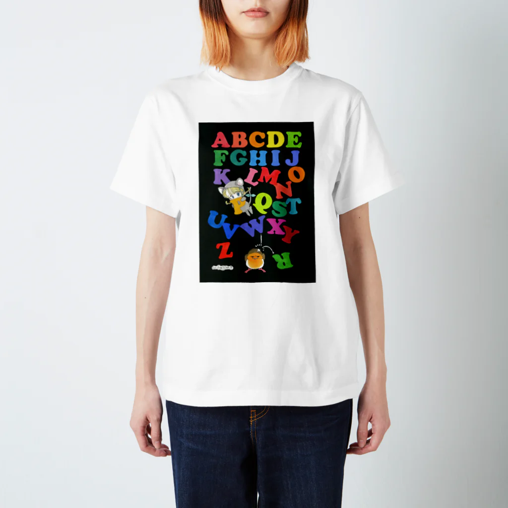 萩岩睦美のグッズショップのＴシャツ　ＡＢＣ スタンダードTシャツ