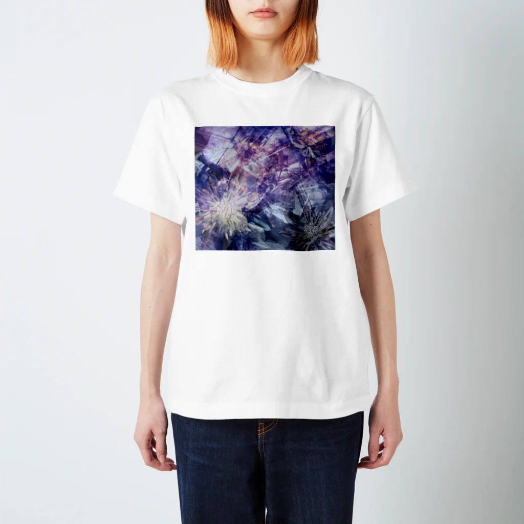 suparnaの再生された未来　花 スタンダードTシャツ