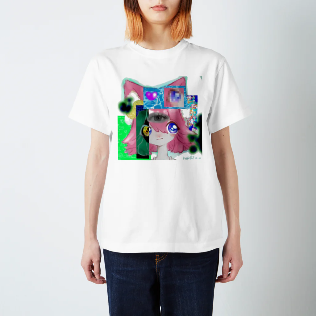 遠藤坂本の混沌の猫 スタンダードTシャツ