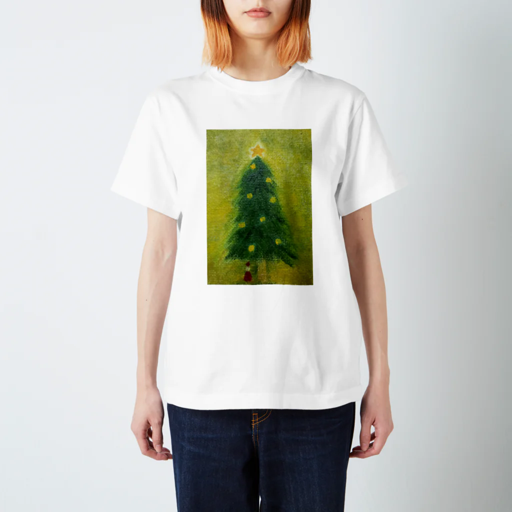 tante gartenのクリスマスの木 スタンダードTシャツ