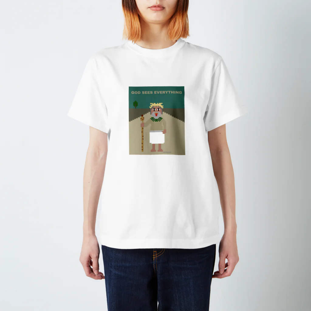 KEIHAMMのGOD SEES EVERYTHING 3 Regular Fit T-Shirt