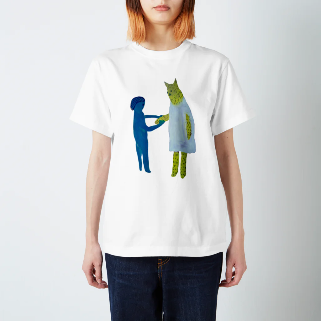 cosakuのにぎにぎ Regular Fit T-Shirt