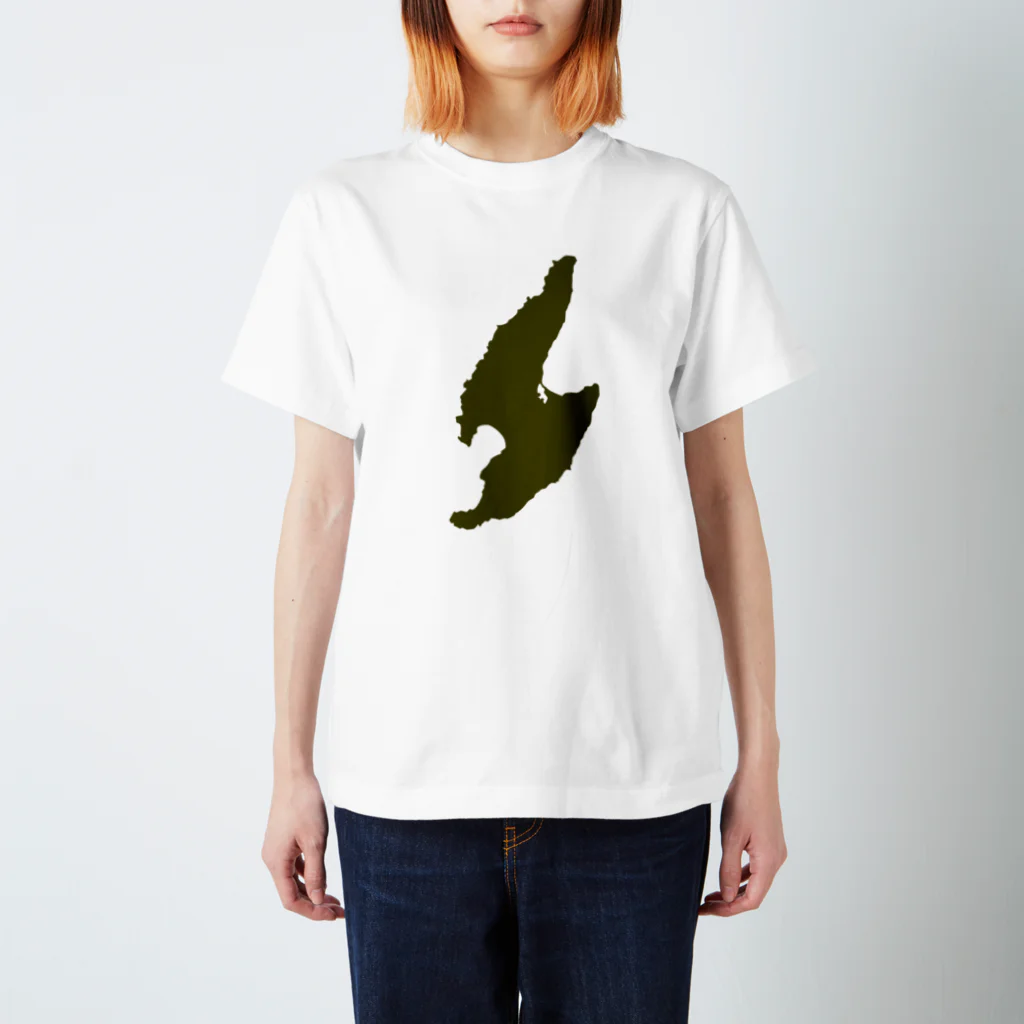 釣活の佐渡ヶ島ナチュラルカラー Regular Fit T-Shirt