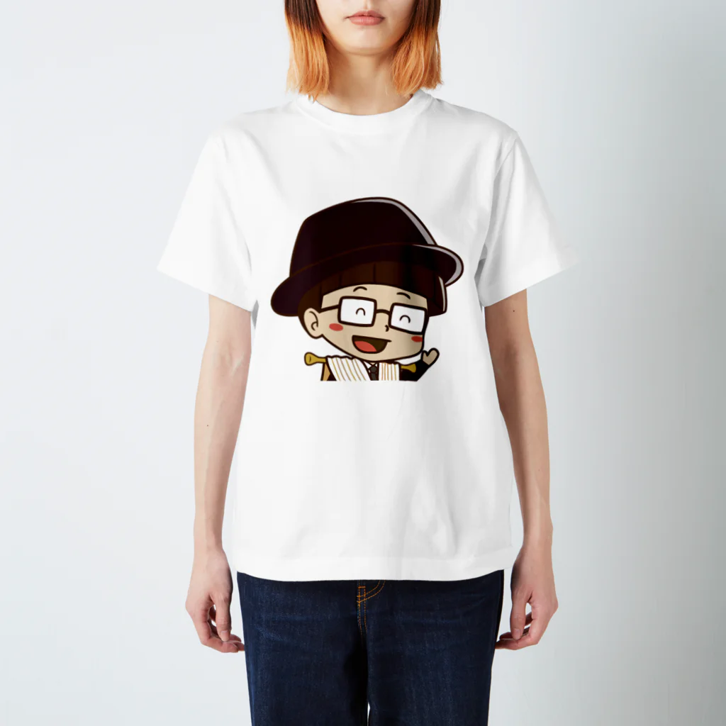 インテリアクレールのカーテンマンJr.（こんにちは）のTシャツ Regular Fit T-Shirt