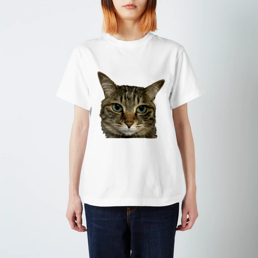 みけ（猫たつえ製作所/闇と肉球。）のたつえさんシリーズ２ スタンダードTシャツ