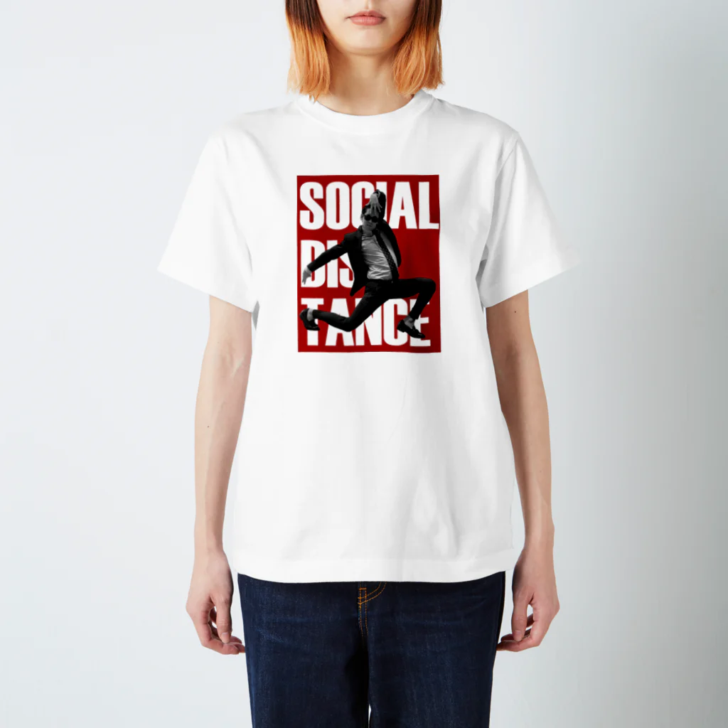 ShogoのSOCIAL DISTANCE Regular Fit T-Shirt