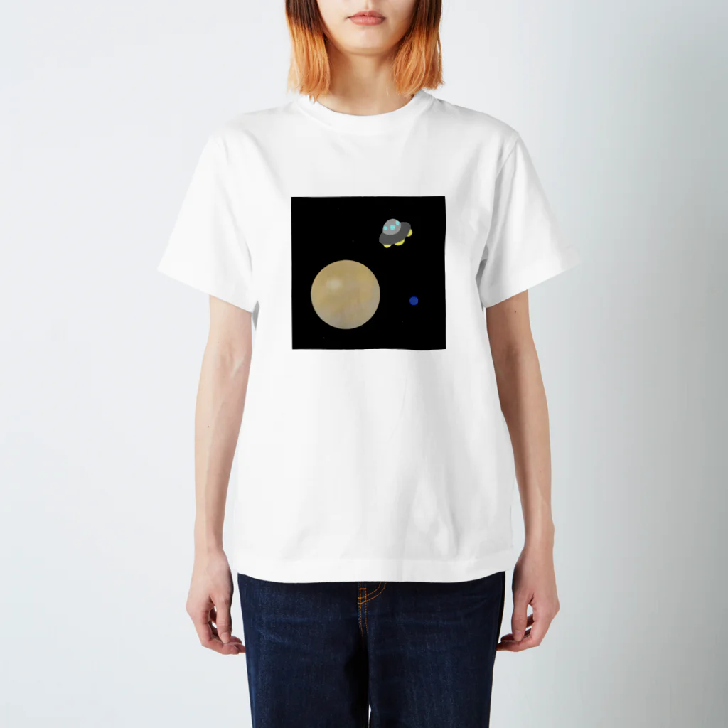 ⁂ Pleased vessel ⁂の宇宙 Regular Fit T-Shirt