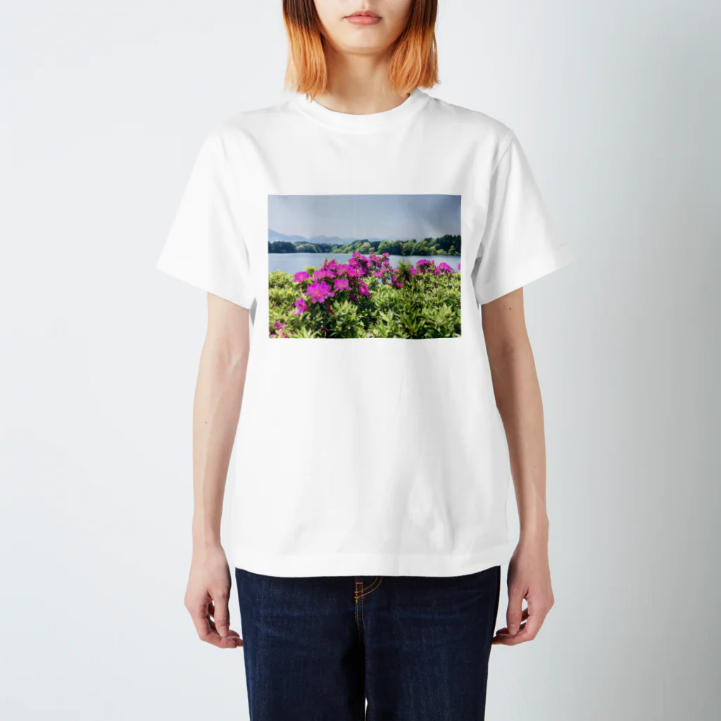 家内制手工業の美丽的花 スタンダードTシャツ