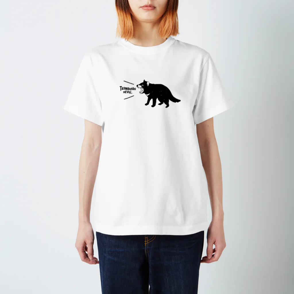 イニミニ×マートのタスマニアデビル 티셔츠