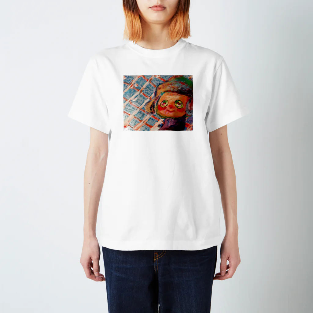 美続千晴のどっかみてる Regular Fit T-Shirt