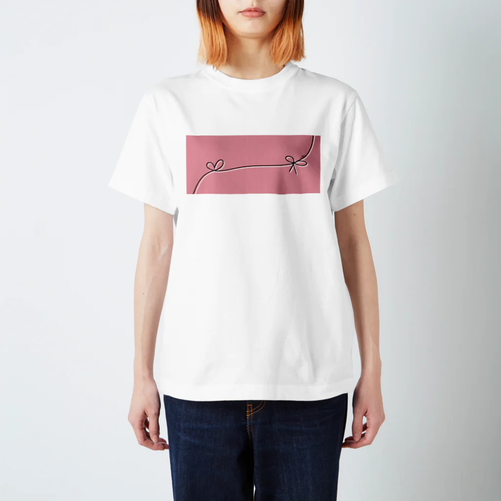 Ｍ✧Ｌｏｖｅｌｏ（エム・ラヴロ）のはーと＆りぼん Regular Fit T-Shirt