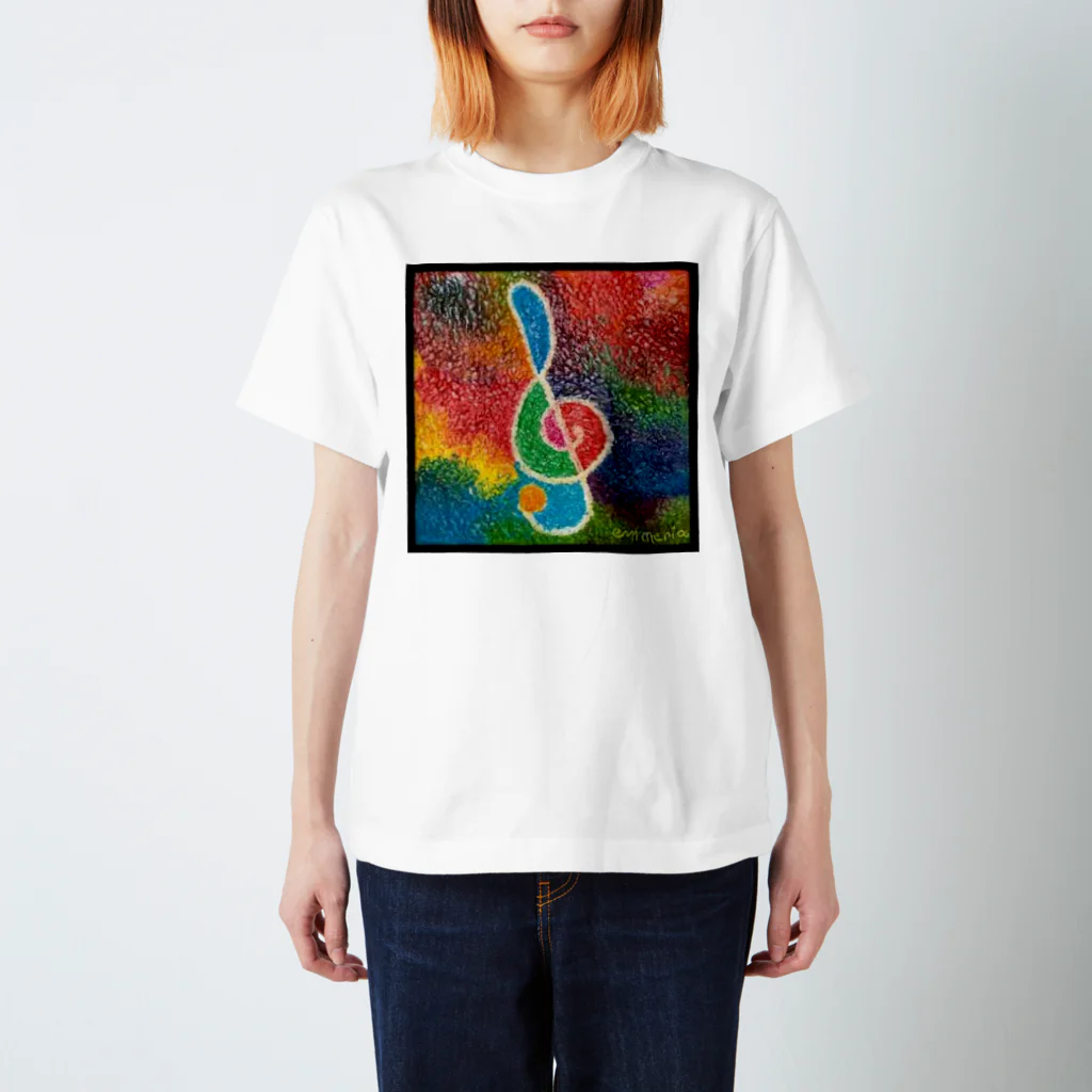 03damono🇯🇵の音符 スタンダードTシャツ