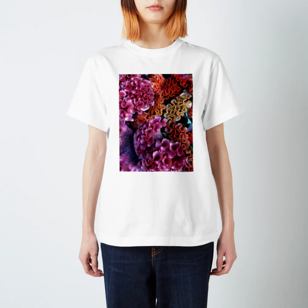 BalancewheelのColorful flower スタンダードTシャツ