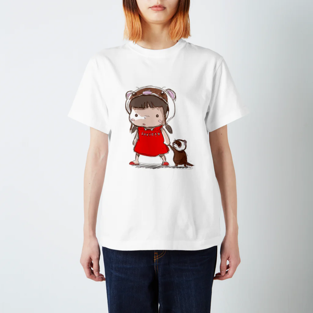 sasabayashi8のRed スタンダードTシャツ