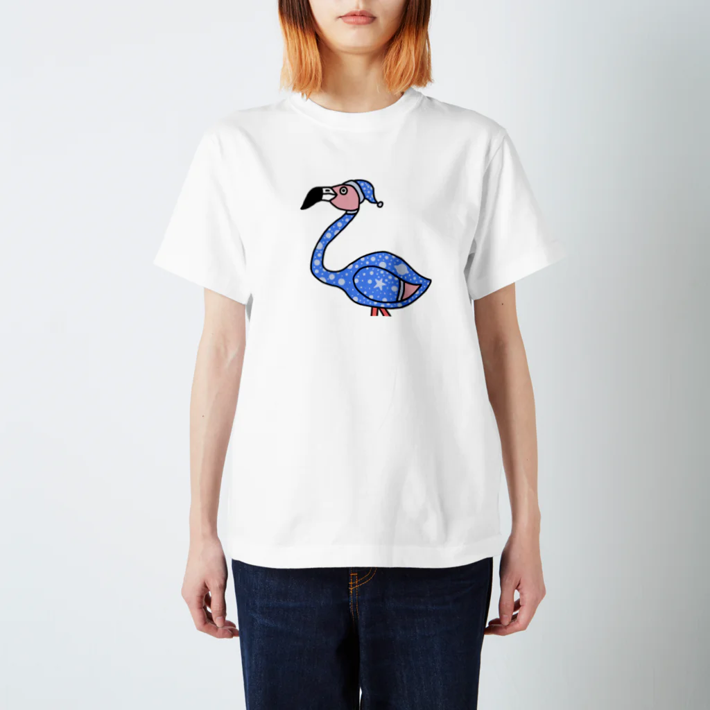 ツバサの地上絵のおやすみんご スタンダードTシャツ