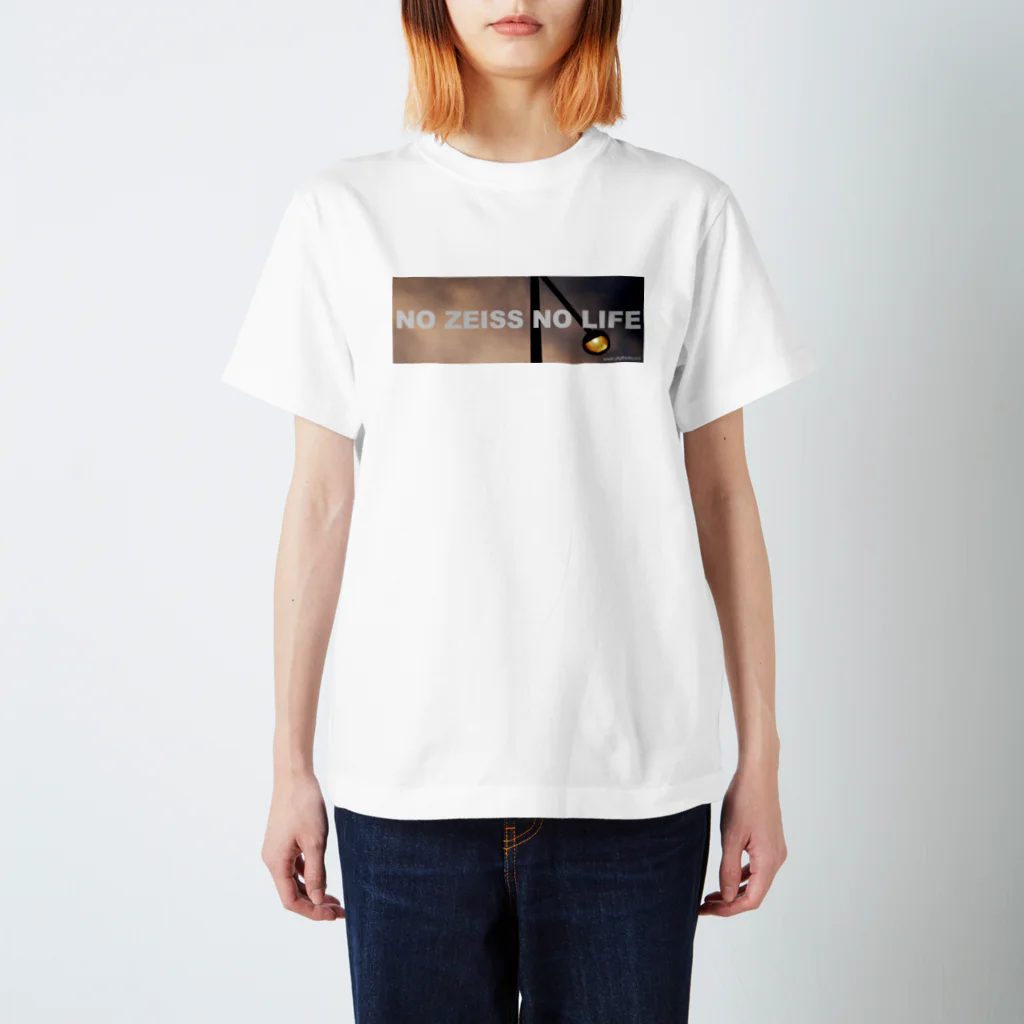 ukphotoのNO ZEISS NO LIFE スタンダードTシャツ