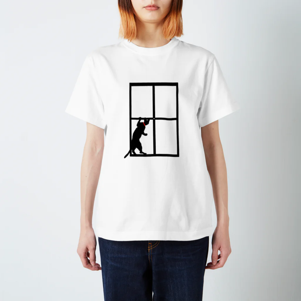 小鳥と映画館のwhat? キャット Regular Fit T-Shirt