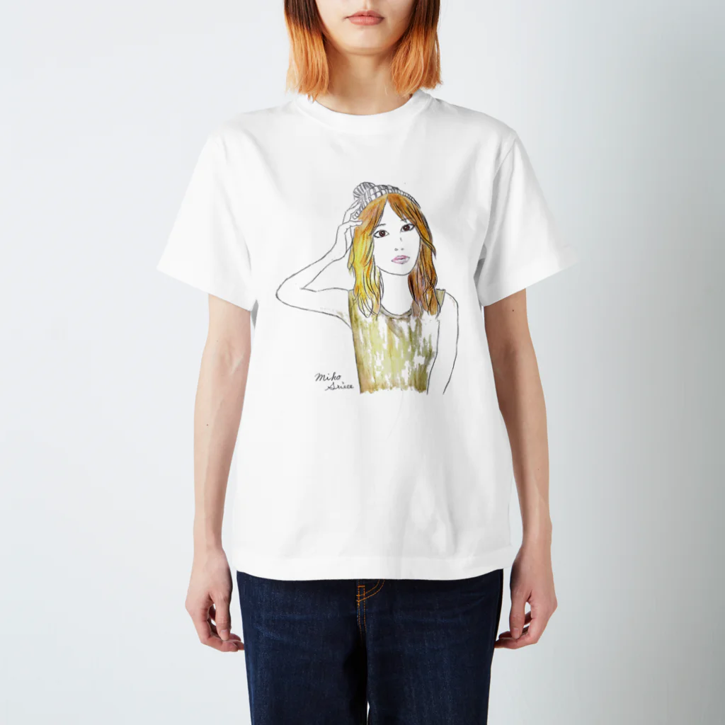 miho arieceの綺麗なお姉さんNo.1-1 Regular Fit T-Shirt