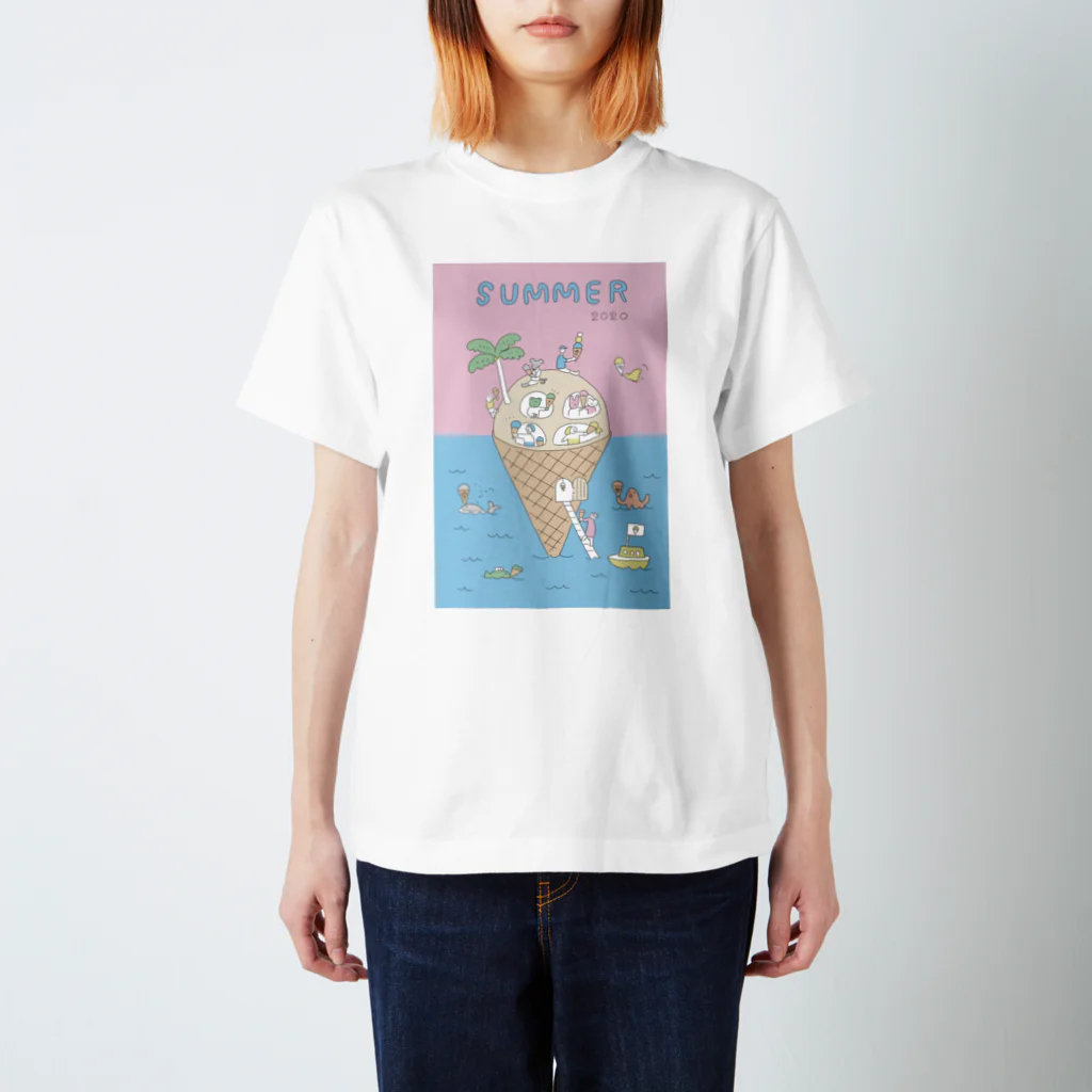 yoneの暑中お見舞い 2020 Regular Fit T-Shirt