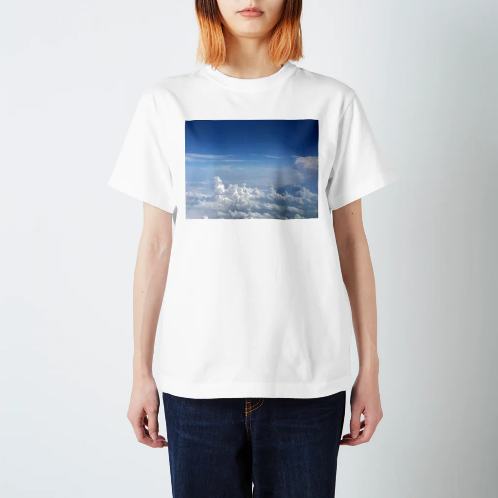 Leader_akageraの快適な空の旅デザイン Regular Fit T-Shirt