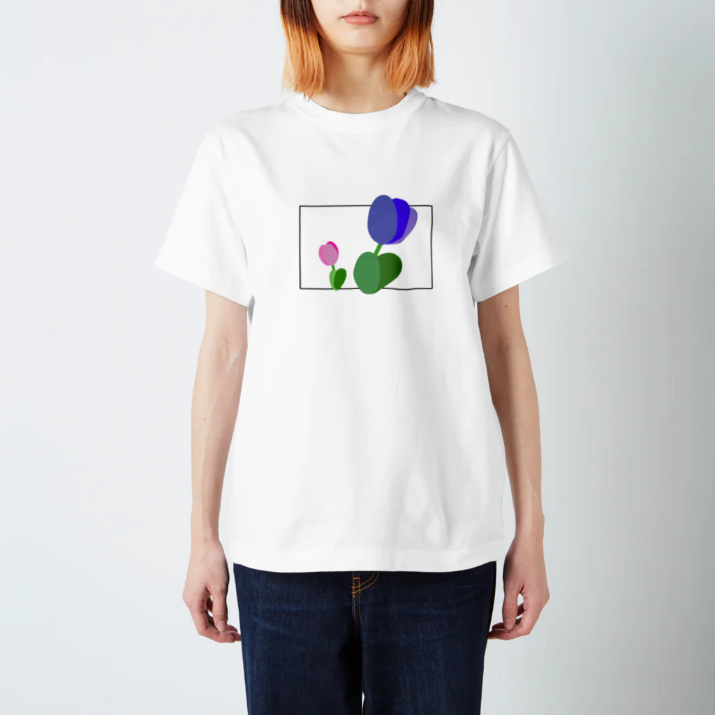 nitinitikorekouzituのチュウリップ🌷 スタンダードTシャツ