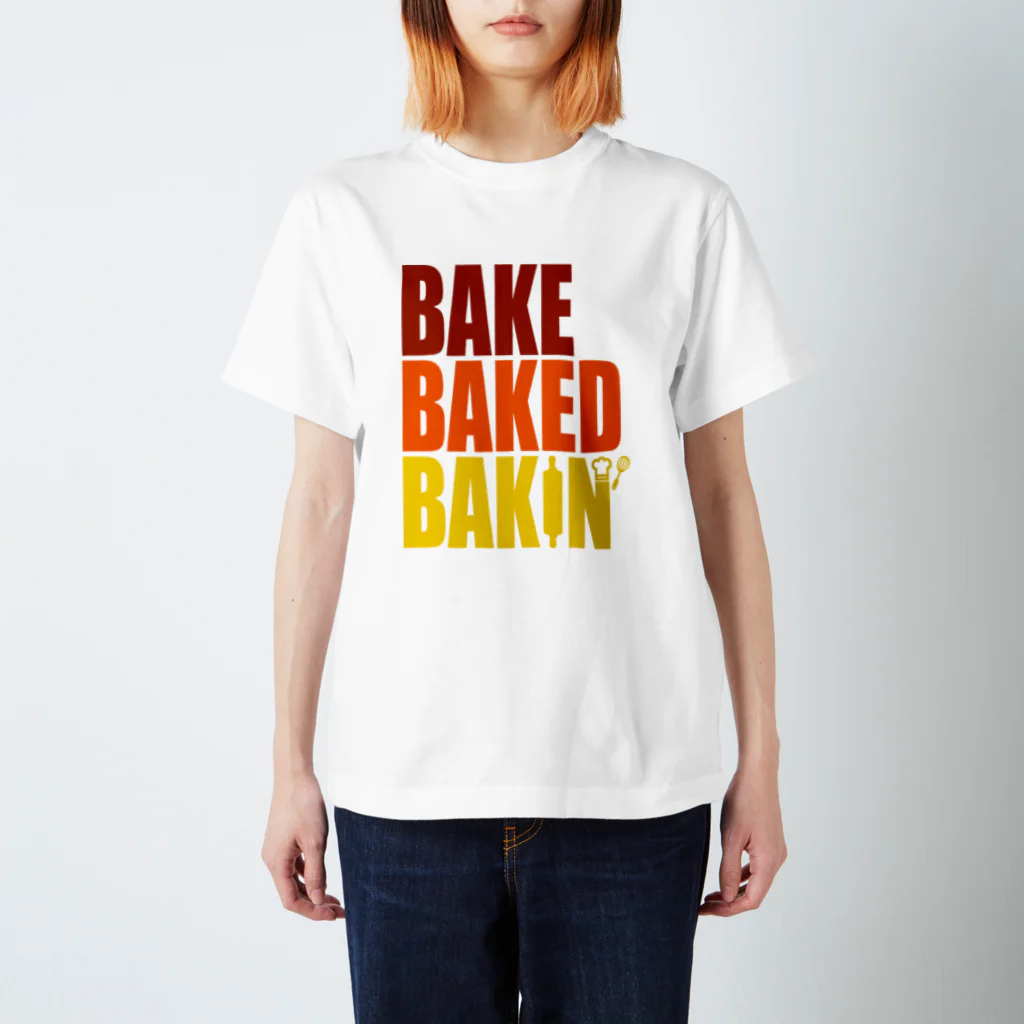 BakedrecordsのBAKE BAKED BAKIN'  Regular Fit T-Shirt