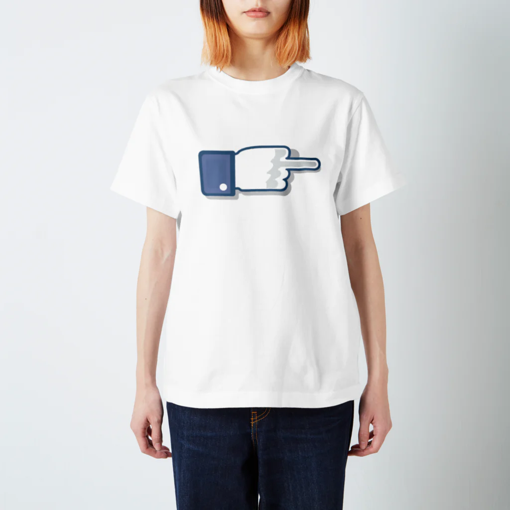 franeの中指 Regular Fit T-Shirt