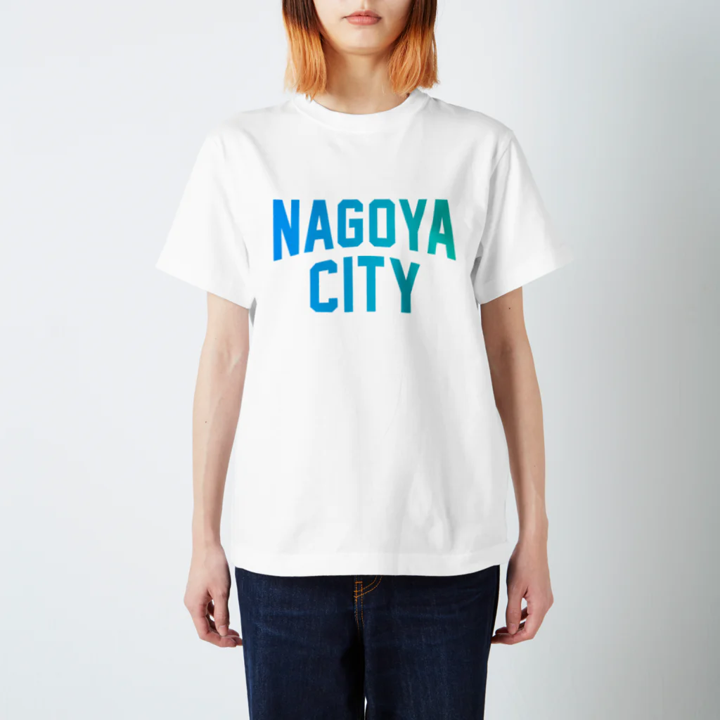 JIMOTOE Wear Local Japanの名古屋市 NAGOYA CITY スタンダードTシャツ