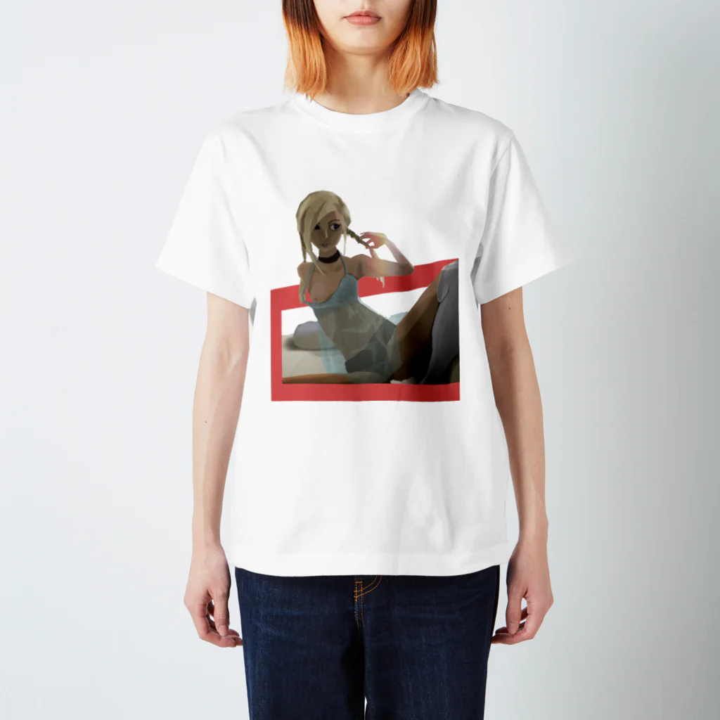 可愛い女の子職人vent4444の後光 Regular Fit T-Shirt