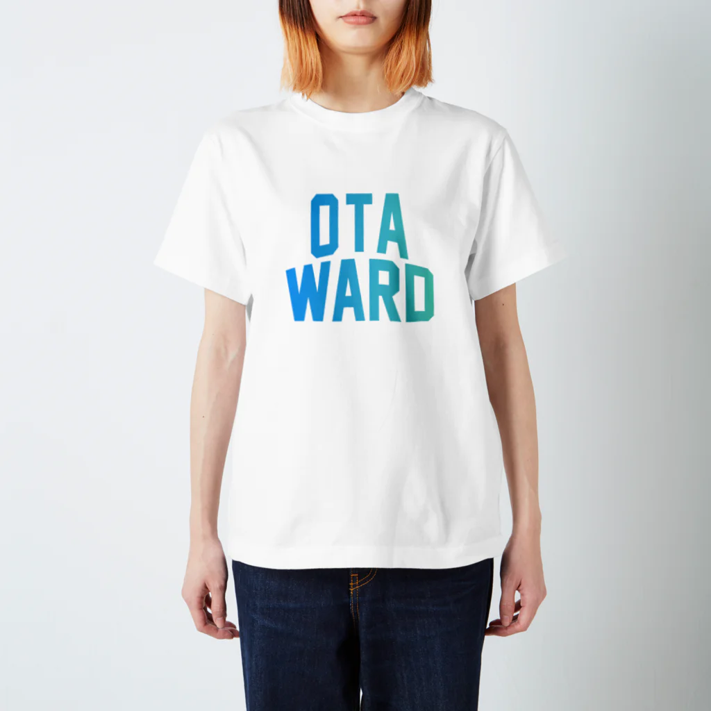 JIMOTO Wear Local Japanの大田区 OTA WARD スタンダードTシャツ