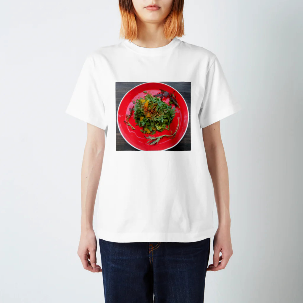 料理するよの春菊とオレンジのサラダ Regular Fit T-Shirt