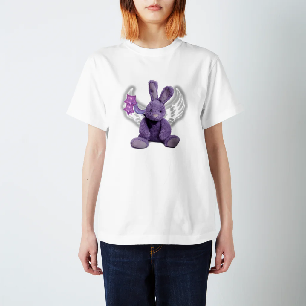 mumu_02の夢可愛いうさぴょん Regular Fit T-Shirt