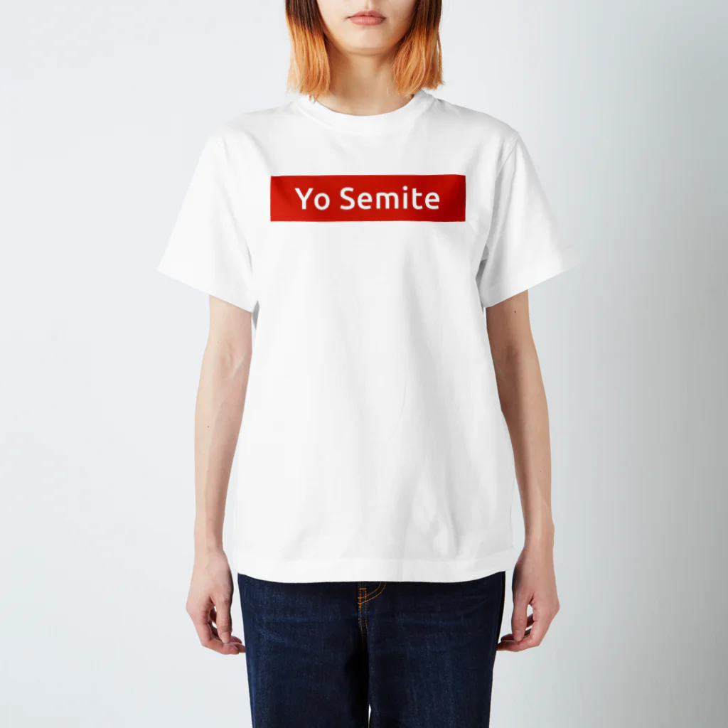 n3hide1982の〓栄町呉服店〓 Yo Semite Tシャツ スタンダードTシャツ