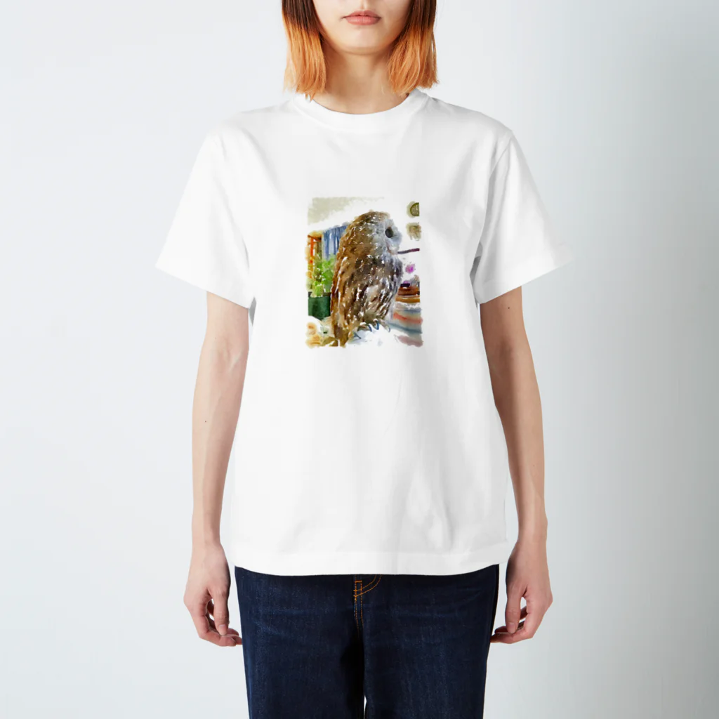 工房もりふくろうのモリフクロウ Regular Fit T-Shirt