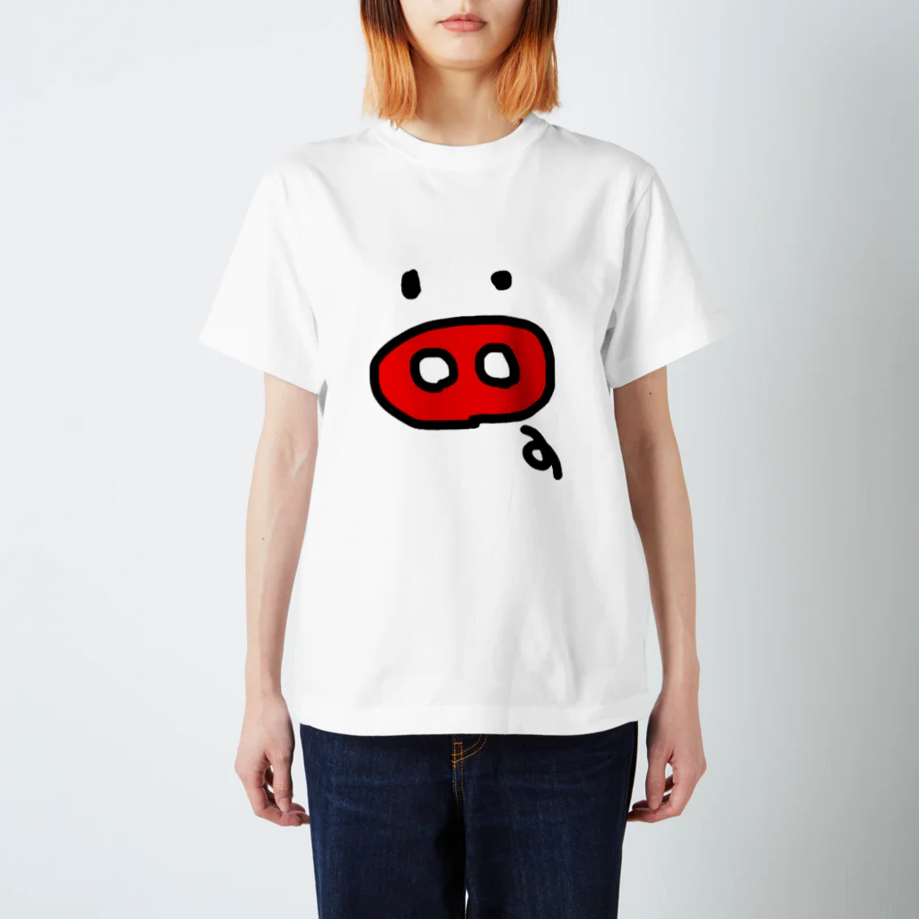 :ポテフのお店のポテフくん スタンダードTシャツ