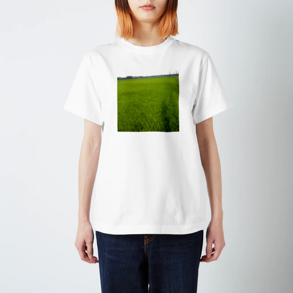 mesu_butaの田んぼ Regular Fit T-Shirt