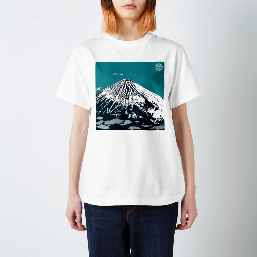 らぴの堂の富士は日本一の山 スタンダードTシャツ