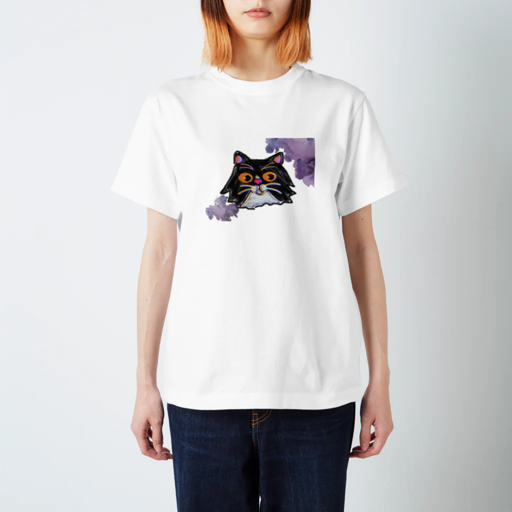 憂鬱なみ子ののらねこ Regular Fit T-Shirt