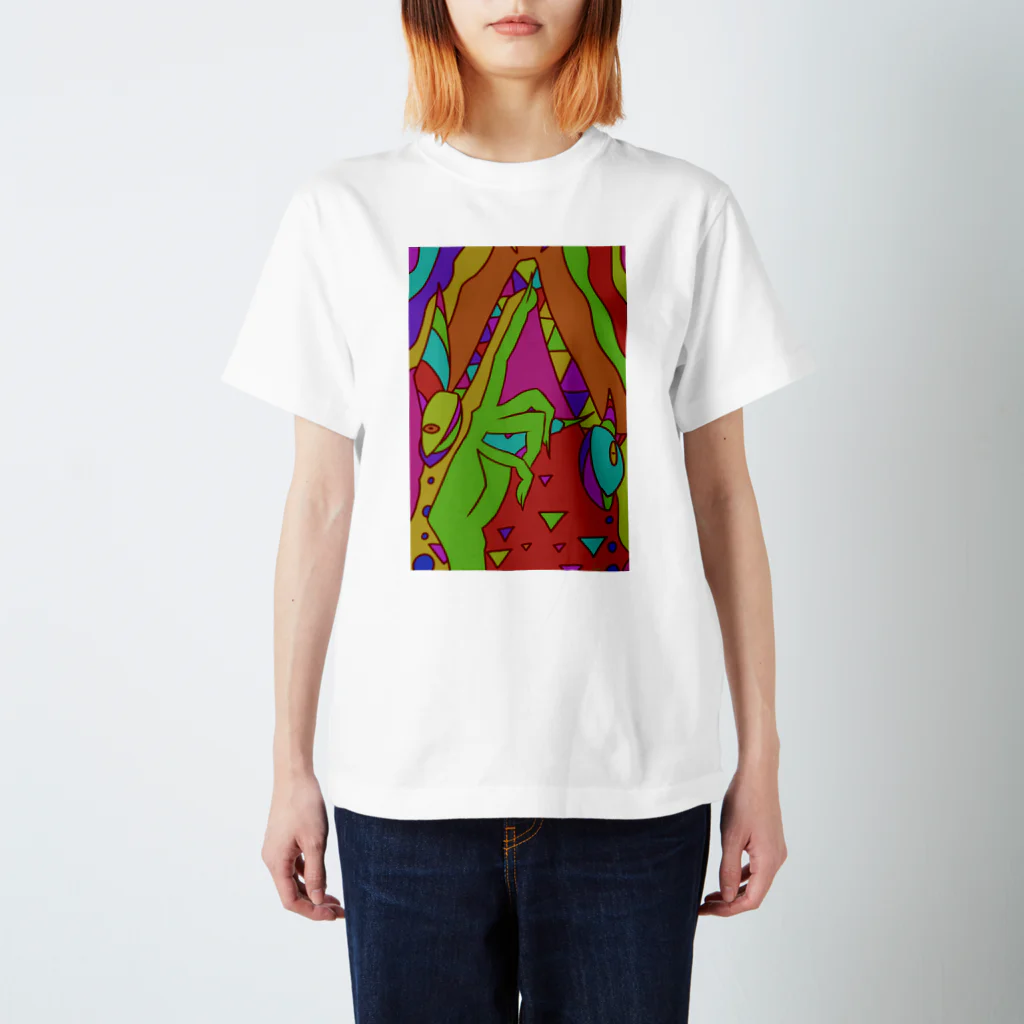 かみやあまぞんprimeの山羊Tシャツ Regular Fit T-Shirt