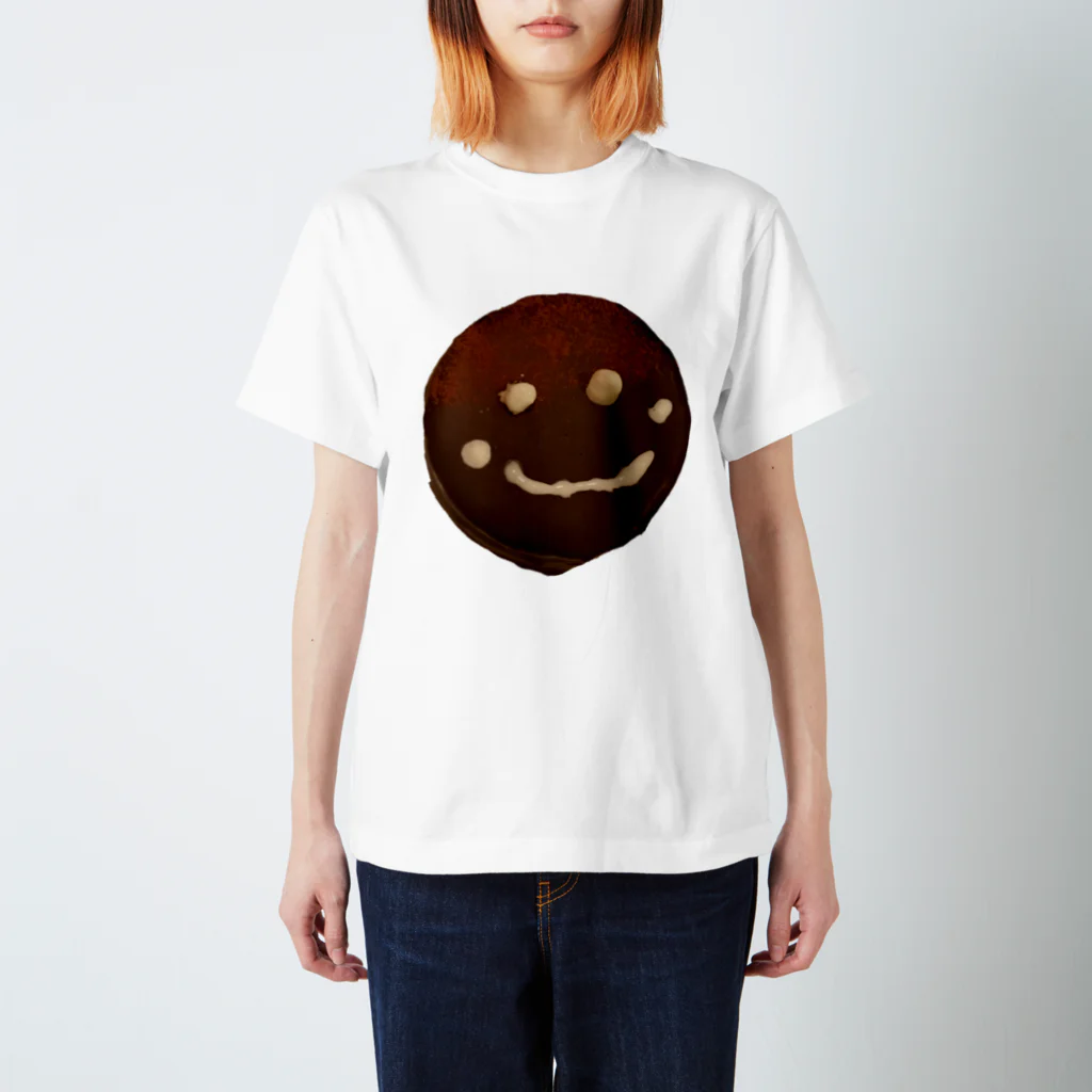でおきしりぼ子の実験室のザッハトルテの微笑み Regular Fit T-Shirt