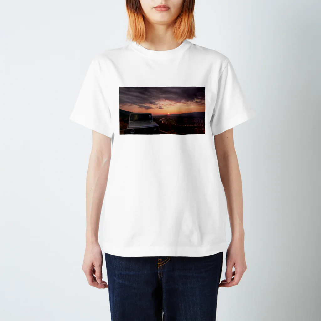 883Rの夕焼け Regular Fit T-Shirt