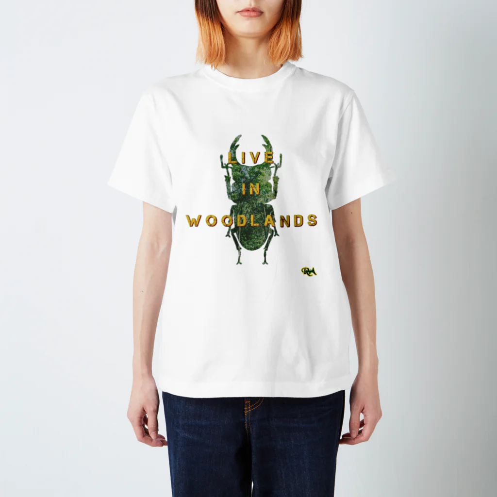 Tropics RAの「オオクワガタは、王クワガタだ」 【tropics RA】 スタンダードTシャツ