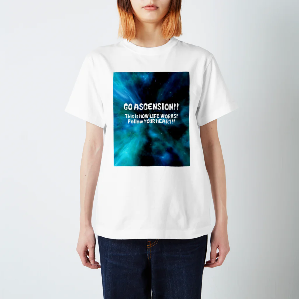 GO ASCENSION!!のGO ASCENSION!! Regular Fit T-Shirt