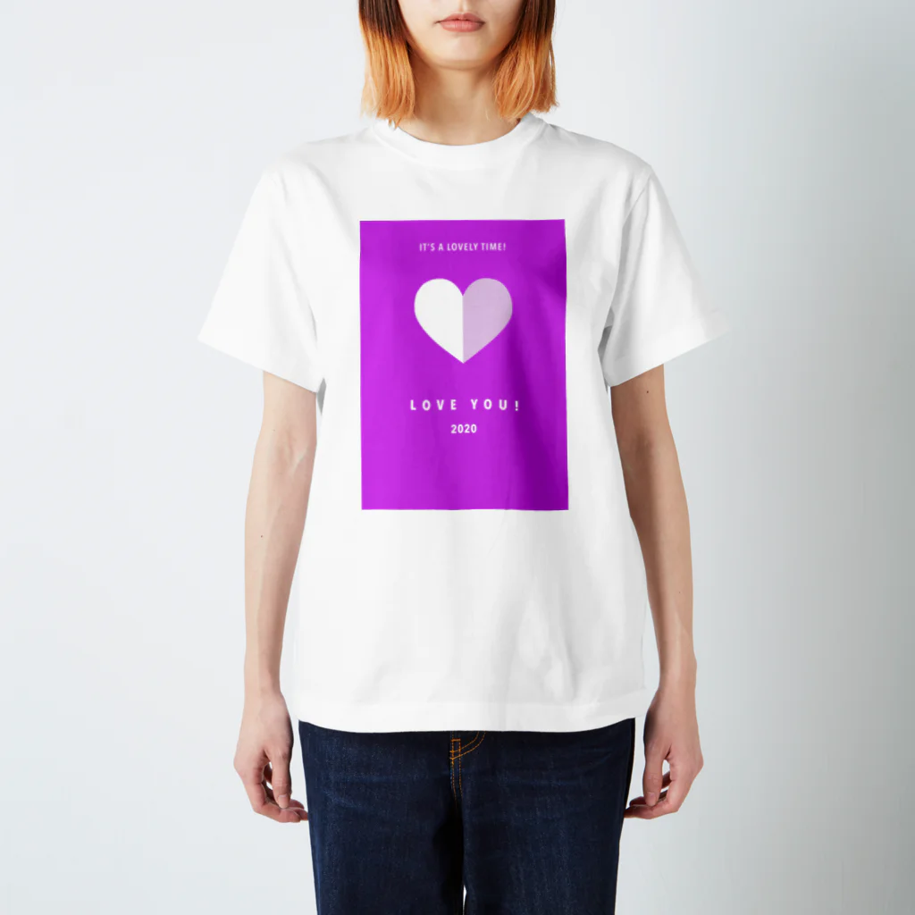 iWorksのLOVE YOU! 2020 スタンダードTシャツ