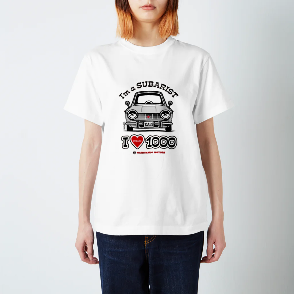 SHOP MASHIMAROISEのI LOVE SUBARU1000 スタンダードTシャツ