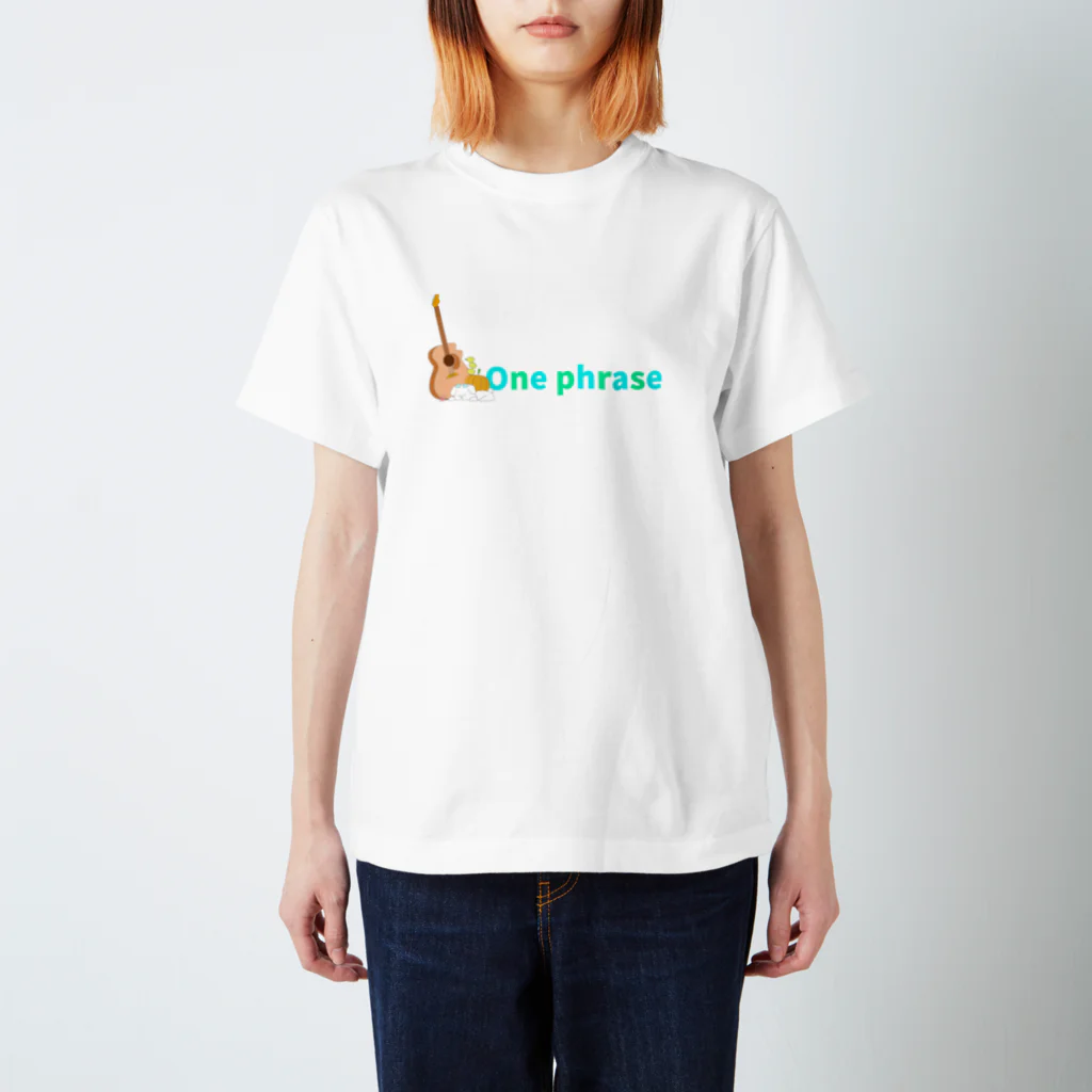 naco_lemonのOne phrase Tシャツ スタンダードTシャツ